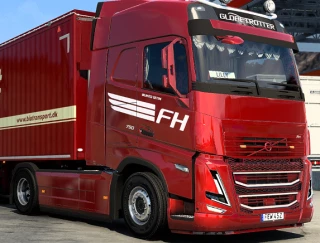 Volvo FH5 Red Danish Plush Interior + Exterior REWORKED 3.0 thumbnail 4