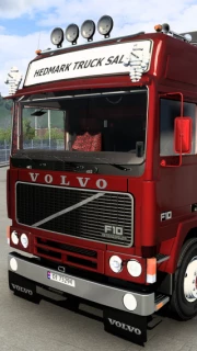 Volvo F10 F12 Red Plush Interior + Exterior 1.0 thumbnail 4