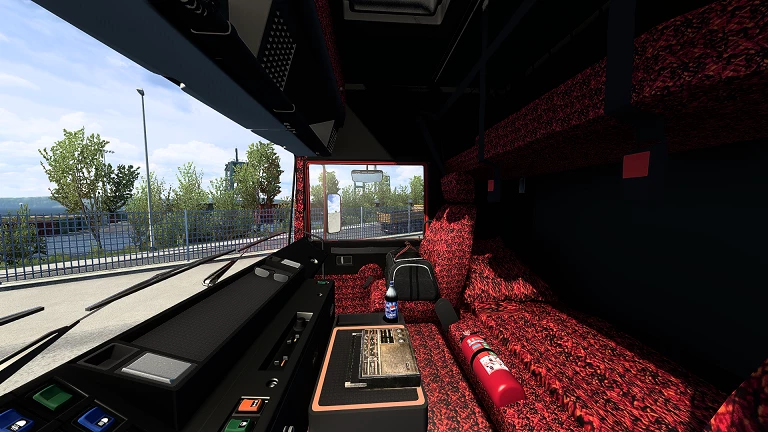 Volvo F10 F12 Red Plush Interior + Exterior 1.0