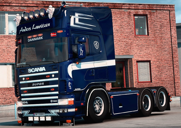 Scania R4 Anders Lauritzen 164L Skin