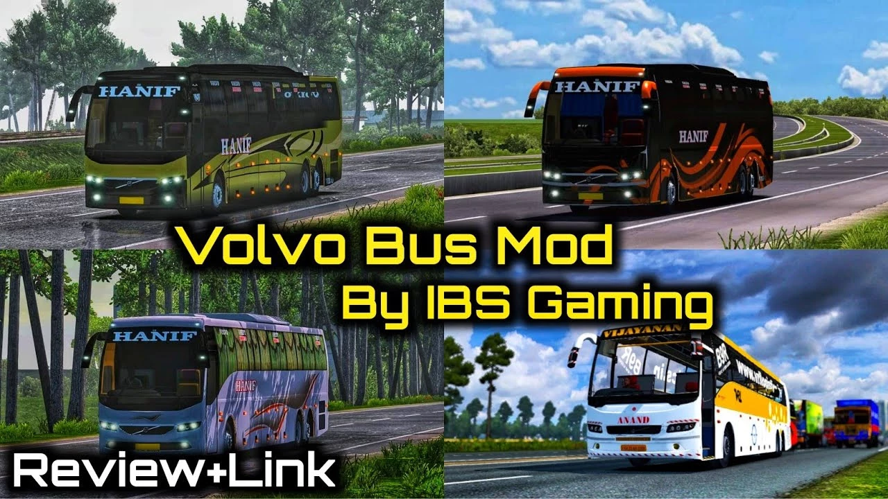 Volvo Bus B290R Mod Bus Drive - Proton Bus Simulator 