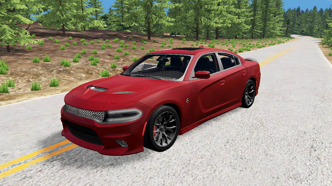 Dodge Charger + PBR textures