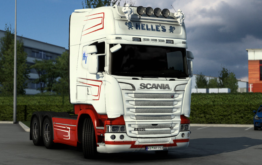 Scania Volvo Ekeri Helles Skin Pack