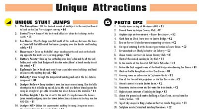 Unique Attractions