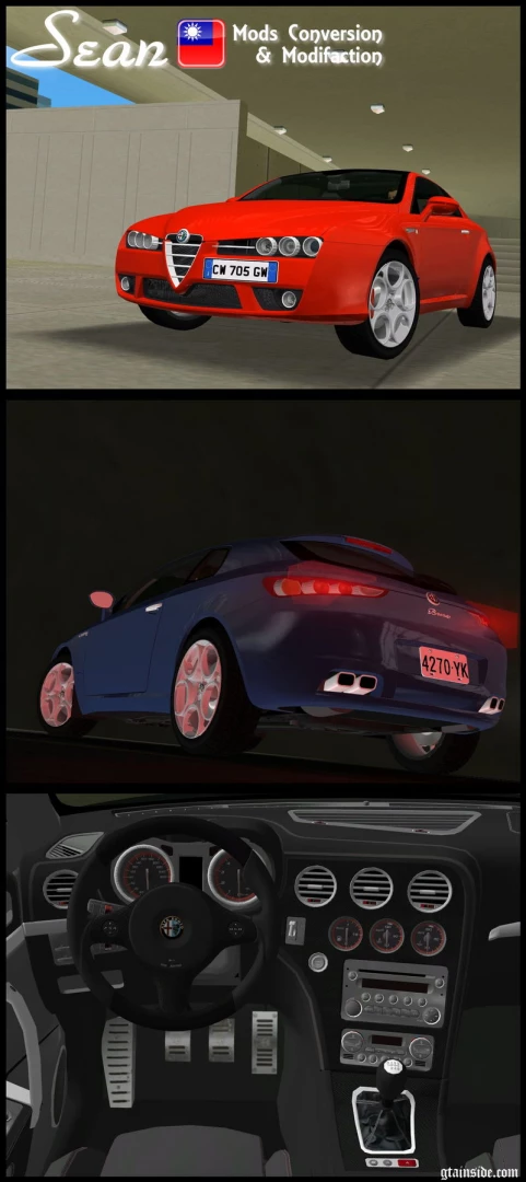 Alfa Romeo Brera Ti Gta Vice City