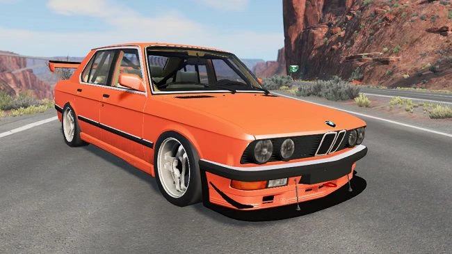 The BMW M5 E28 from 1985