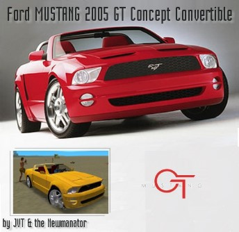 2005 Ford Mustang GT Concept Convertible