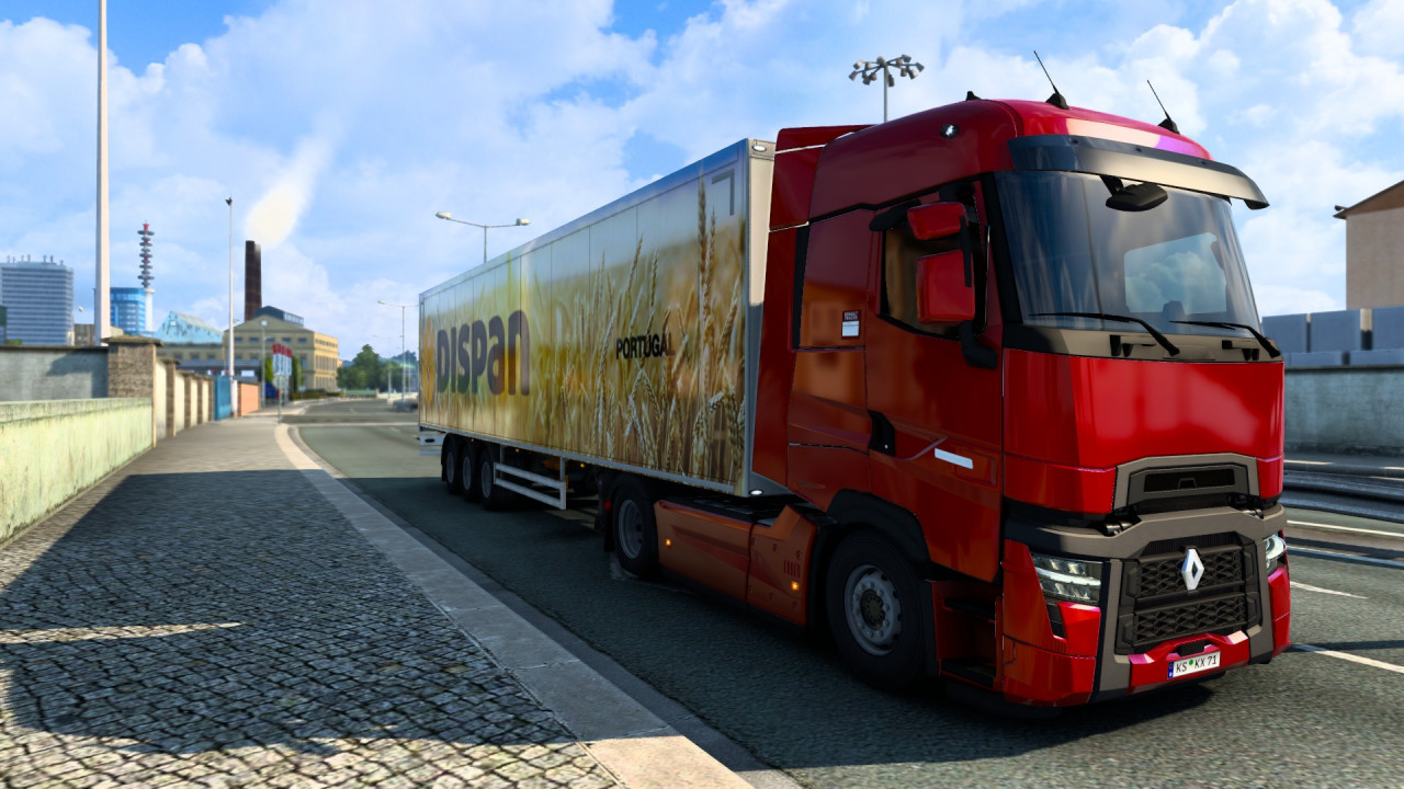 trailer skin Dispan and transportes rápido portuguese companies V2