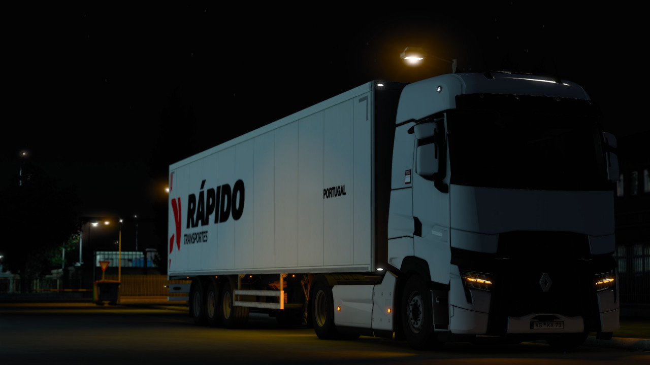 trailer skin transportes rápido portuguese company V2