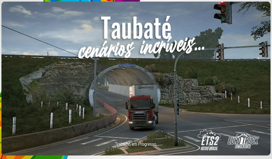 Euro Truck Simulator 2 + Mapa Brasileiro E Brindes