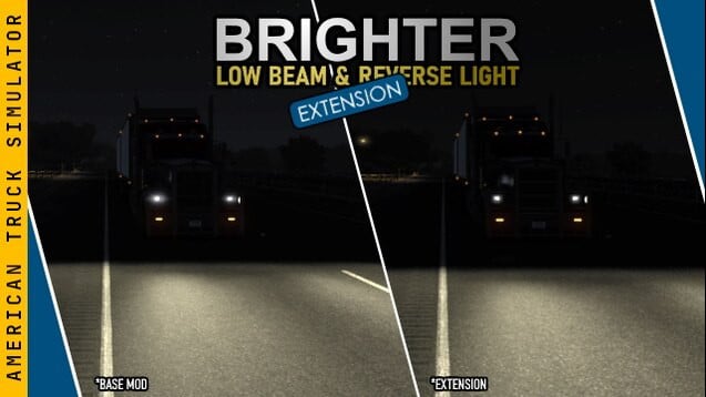Low Beam Headlight Extension