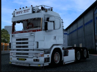 Scania Serie 4 Low cab V2 Skinnable 1.44 1.44 - ETS 2