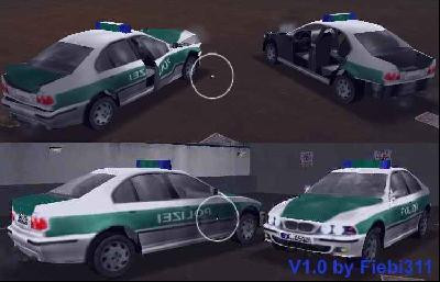 BMW M5 Polizei