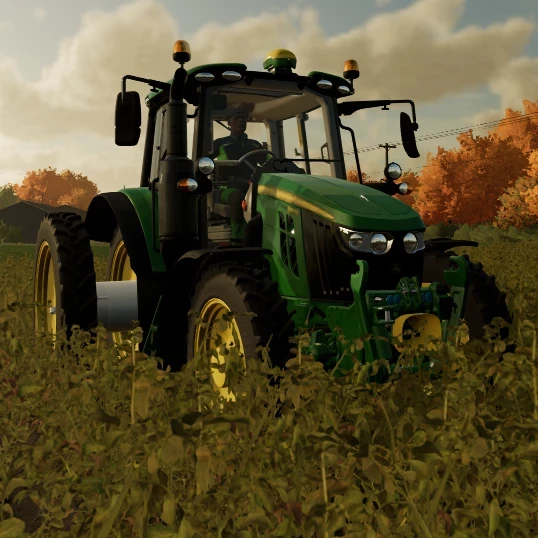 JD 6120m with double air at rows distance v 1.0 - FS 22