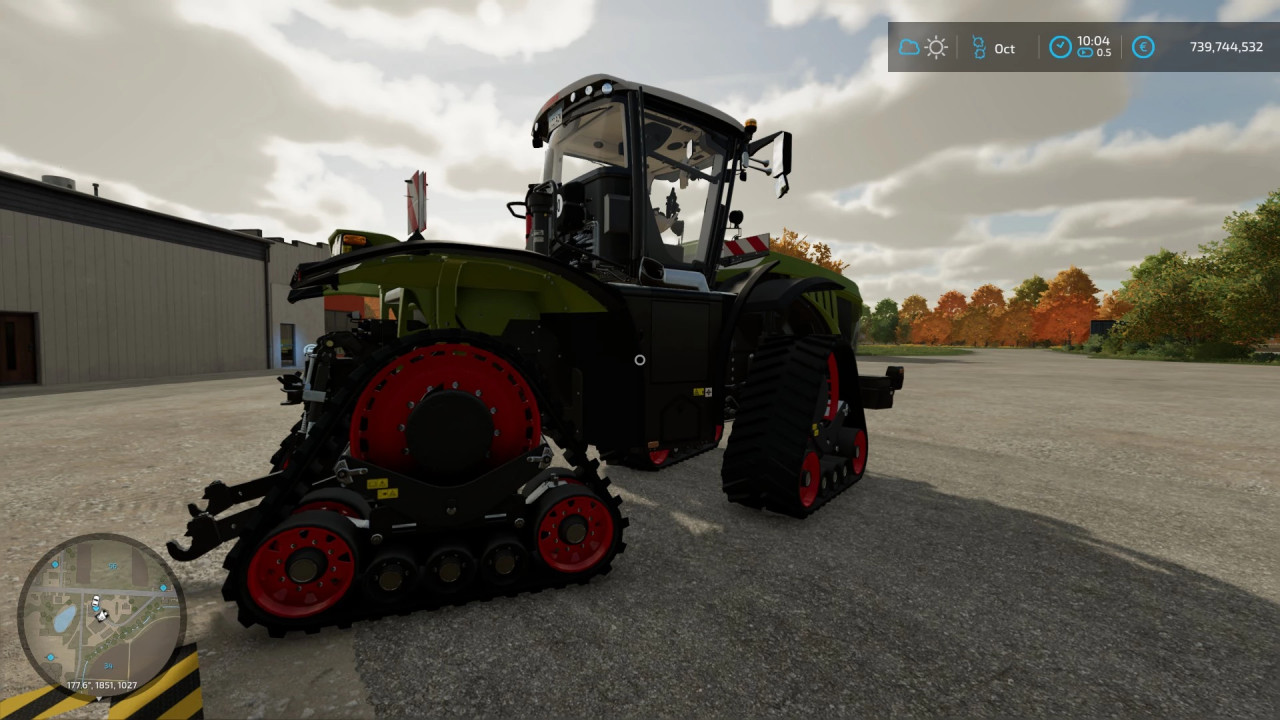 Claas Xerion 4500/5000 Trac Ts Pendelachse PRECISION FARMING