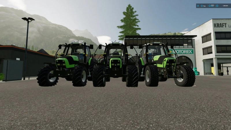 Deutz Fahr 128/150.6 WHITE ROOF