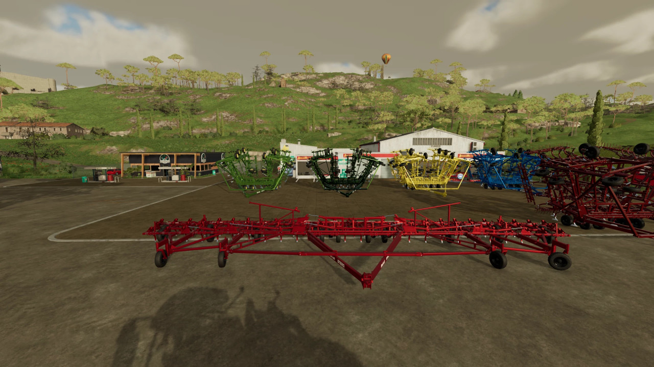 FS22 Flexicoil ST820 Cultivator and Plow Working Width 24.0 Update
