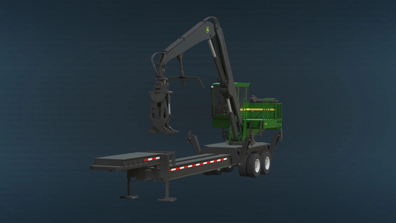 John Deere 437D Loader