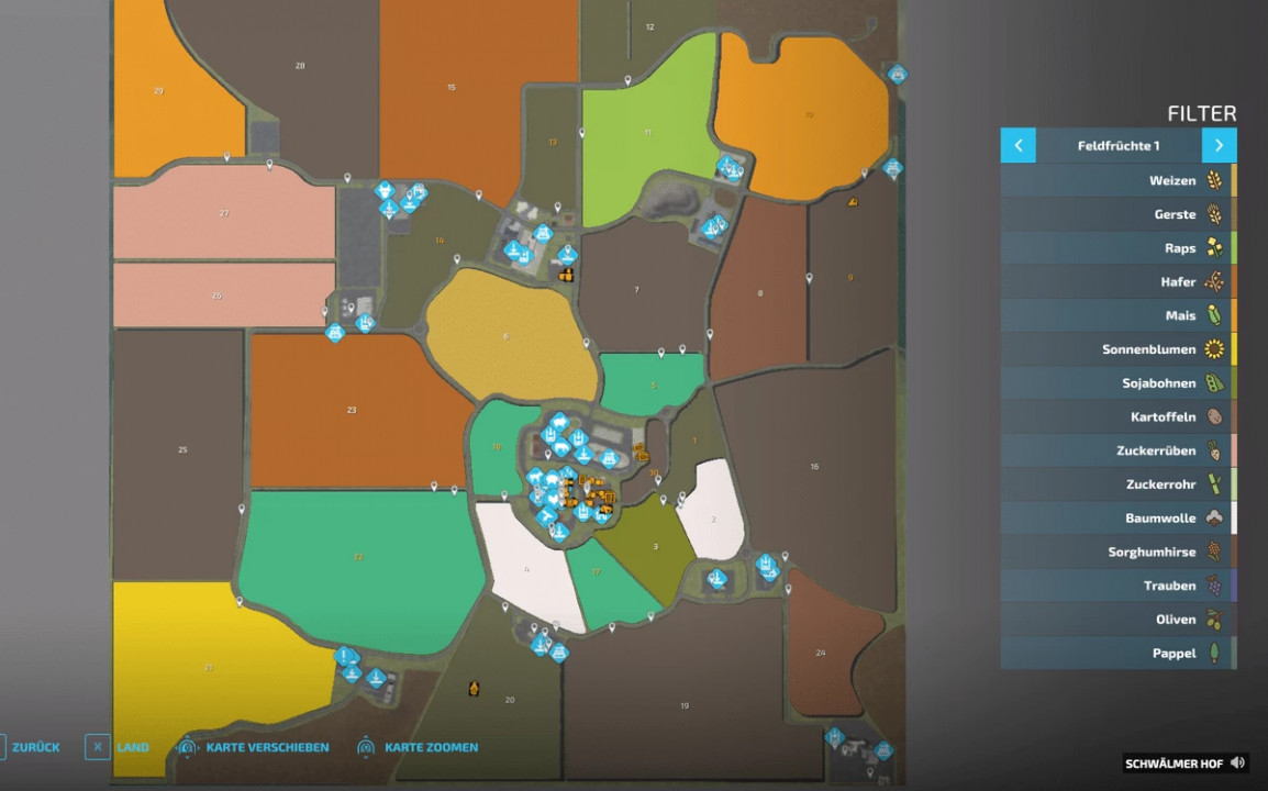 Map Moorgrund