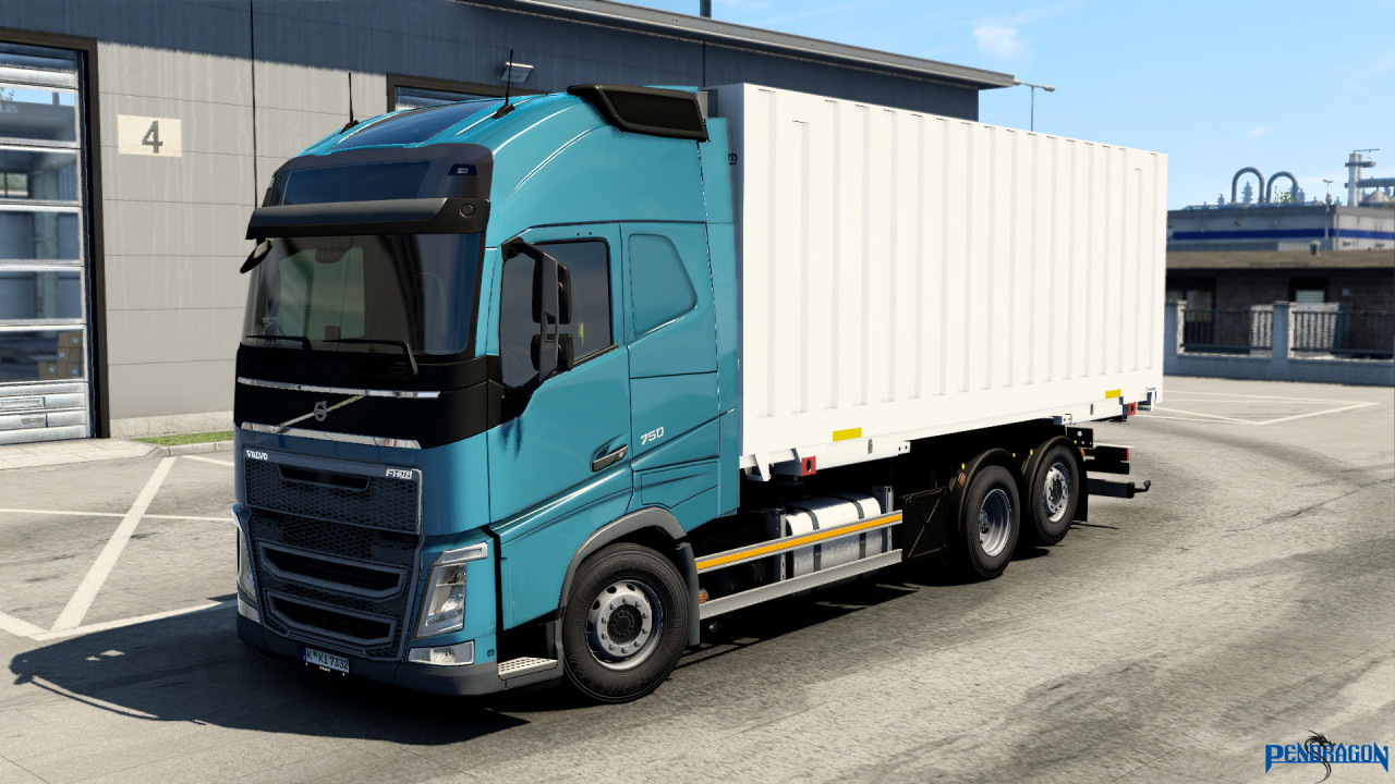 Swap Body addon for Volvo FH&FH16 2012 classic by Pendragon