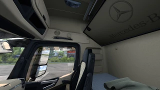 Actros Plus: New Actros MP4 Cabin Overhault 1.1.0 (for 1.40-1.43, 1.44) 1.1.0 thumbnail 4