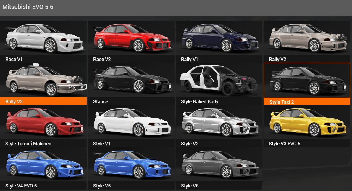 Mitsubishi Lancer Evolution 5-6