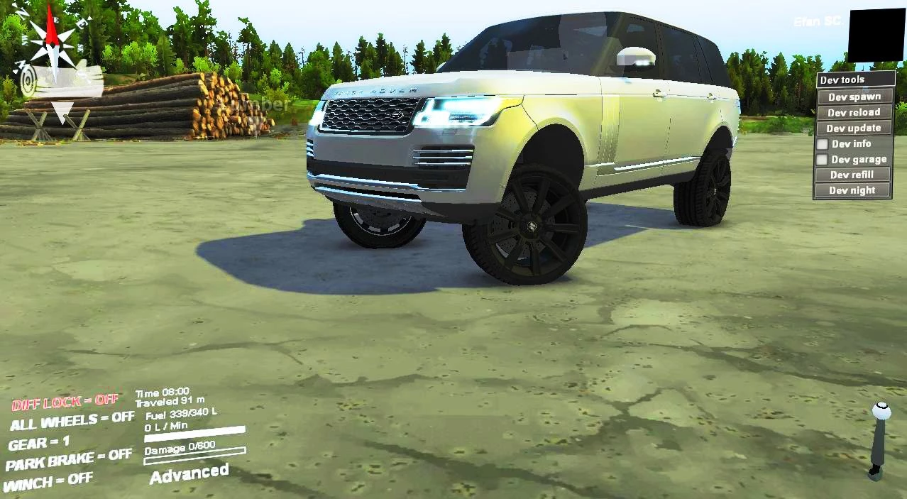 Range Rover SV 2017 For Spintires 03.03.16 (Re-edit) 2.4 - Spintires