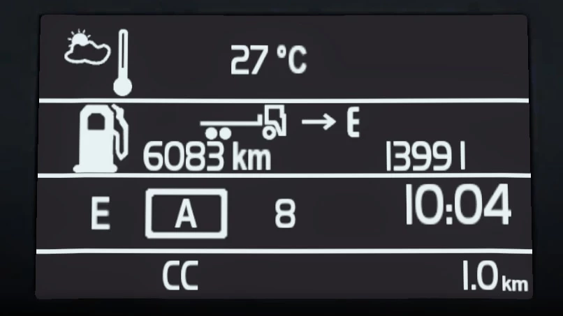 Volvo FH16 2009 Realistic Dashboard Computer 1.44, 1.45