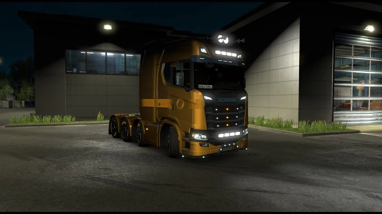 Scania DC13 & DC16 V8 Sound 1.50