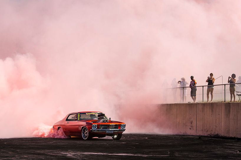 Silly Coloured Muscle Car