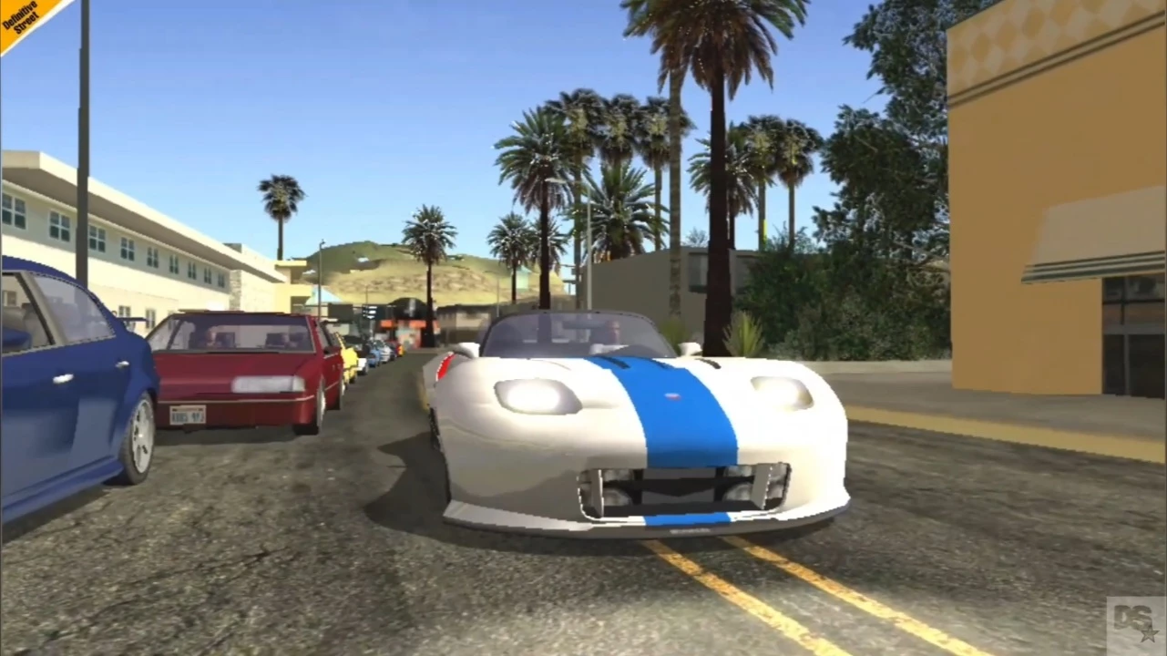 GTA : SA/Graphic mod and super car in android/By@V£ 