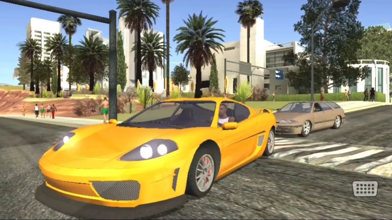 GTA : SA/Graphic mod and super car in android/By@V£ 