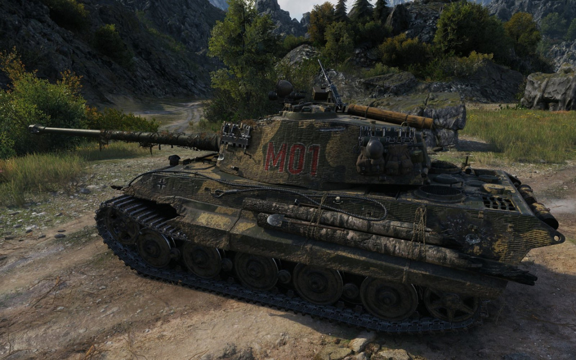 PzKw.VIB Tiger II 3DSt_NEx-CAMO Skin !!