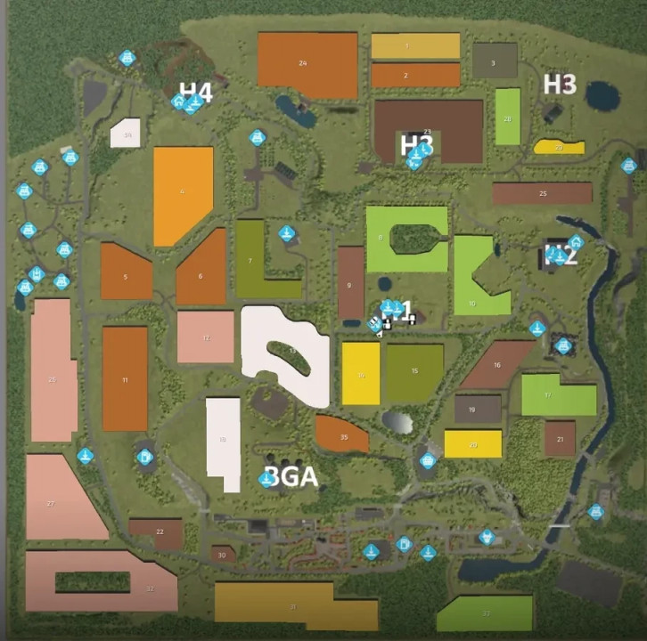 Altenhausen Map
