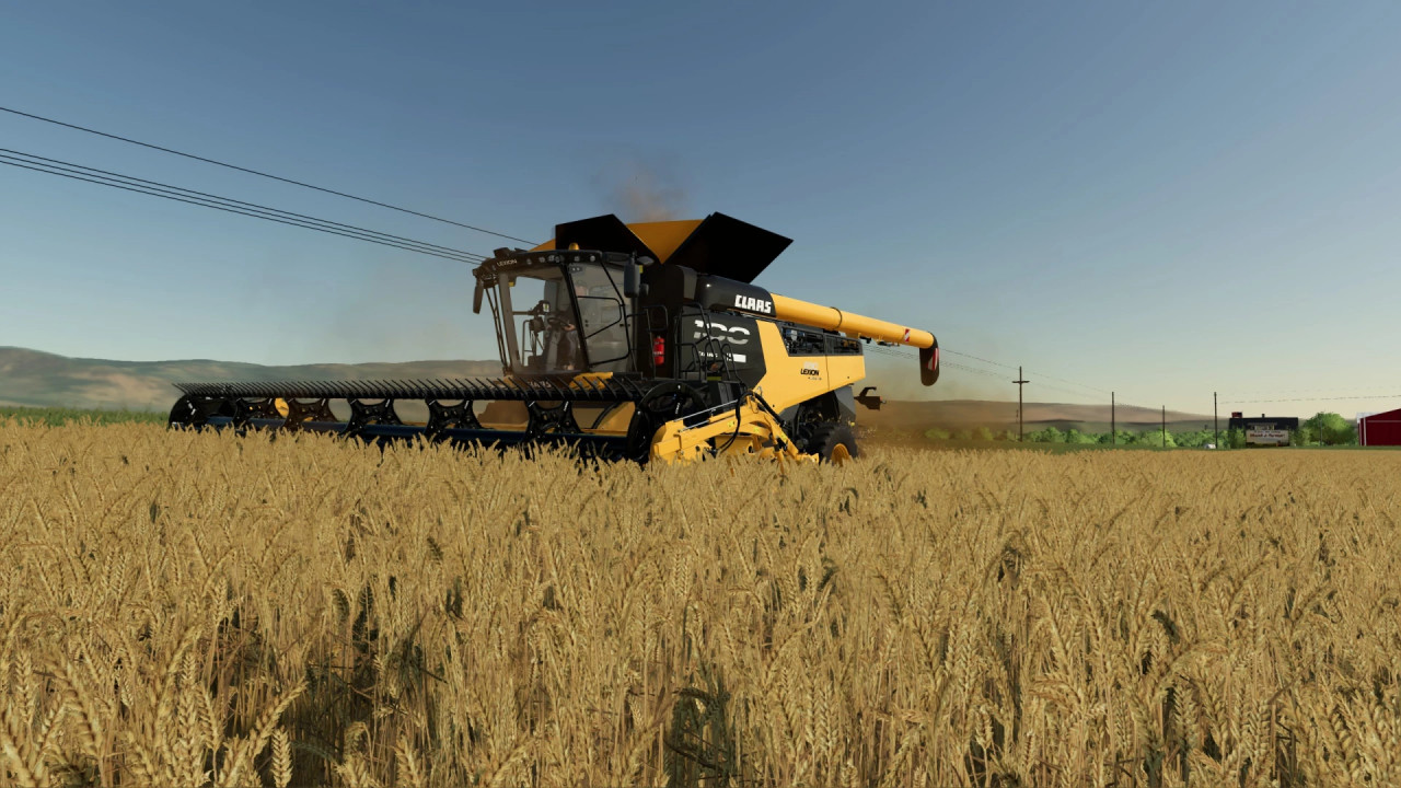 Claas Lexion 890 and Headers Pack