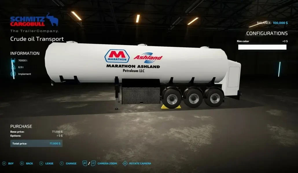 Crude Oil Transport Tanker