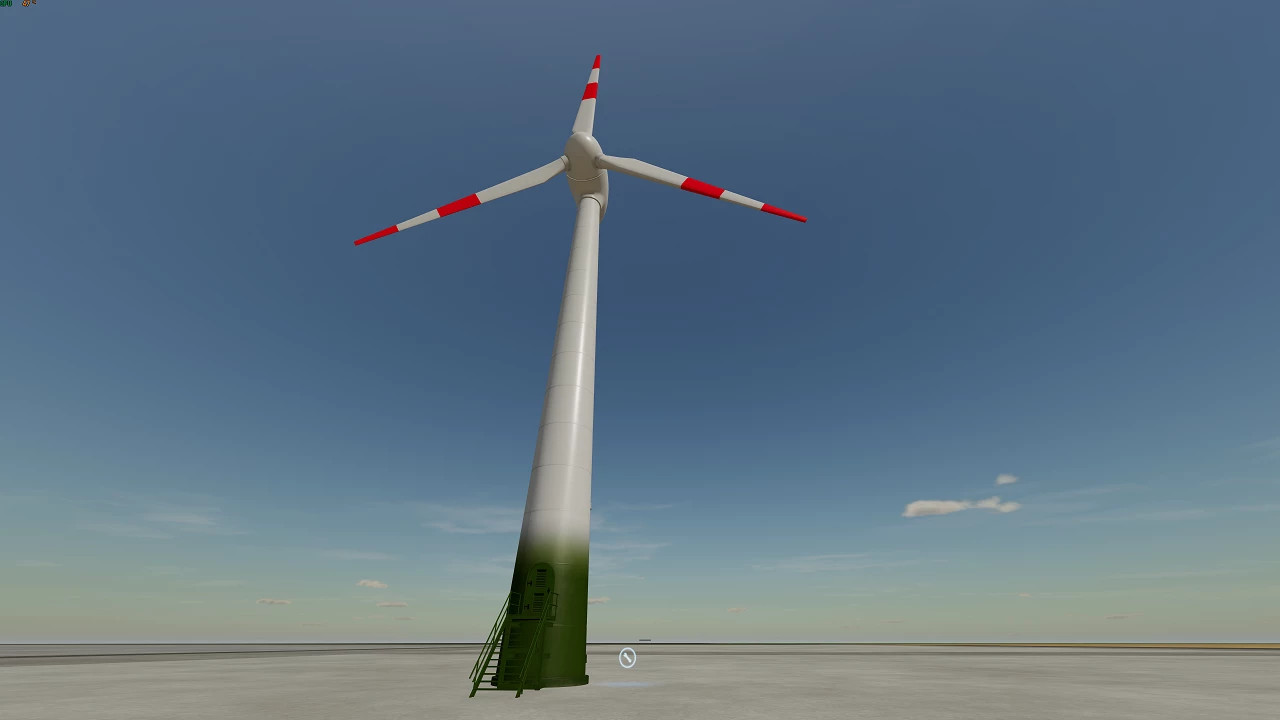 Kleine Windkraft-Anlage