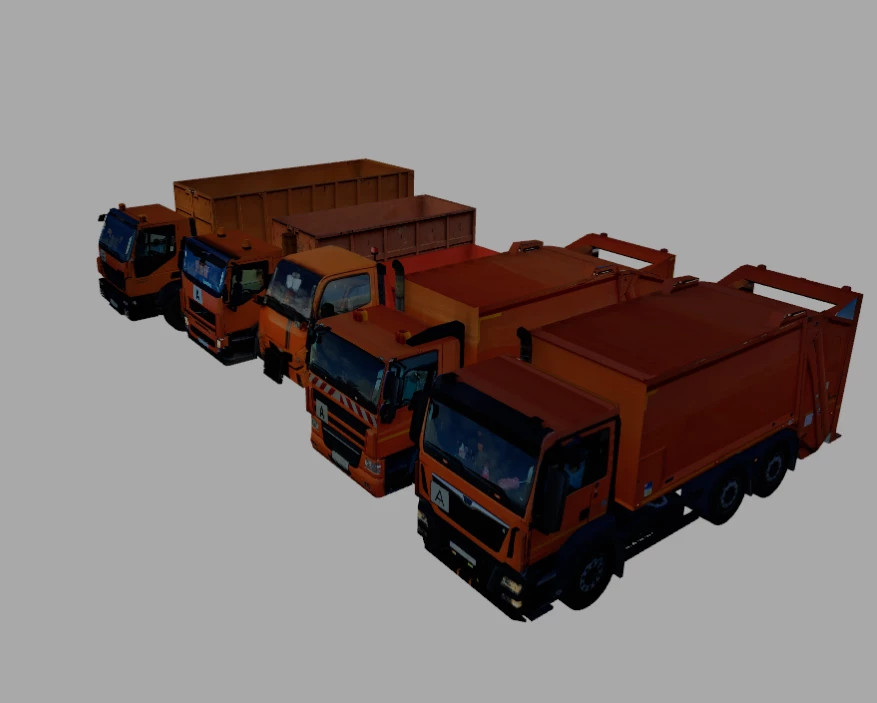 Pack voirie i3D prefab
