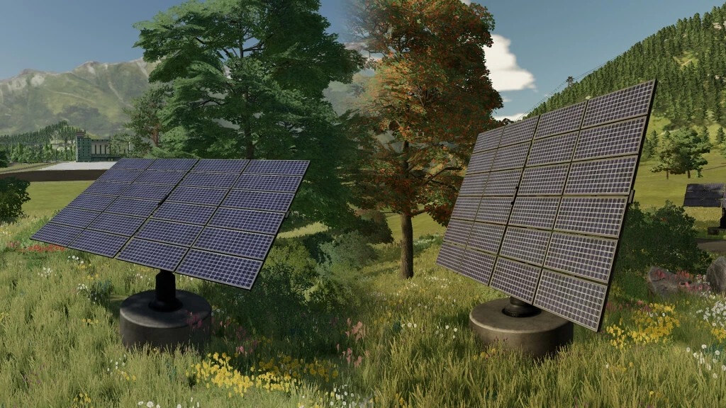 Placeable Solar Panels v 1.0 - FS 22