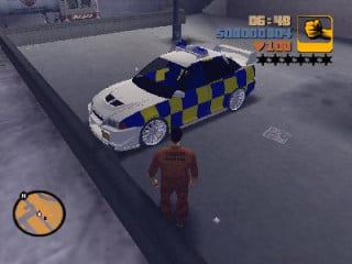 Mitsu Lancer Police Version