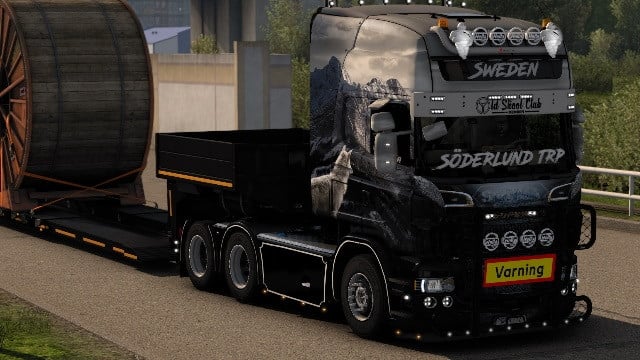 The Lone Wolf Skin for RJL Scania