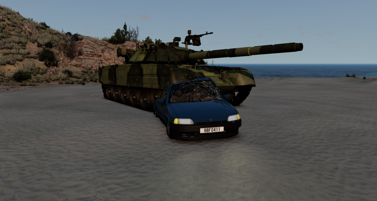 Tank T-80UD - Revamped