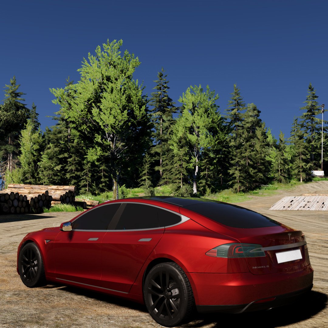 Tesla Model S 1 - BeamNG.drive