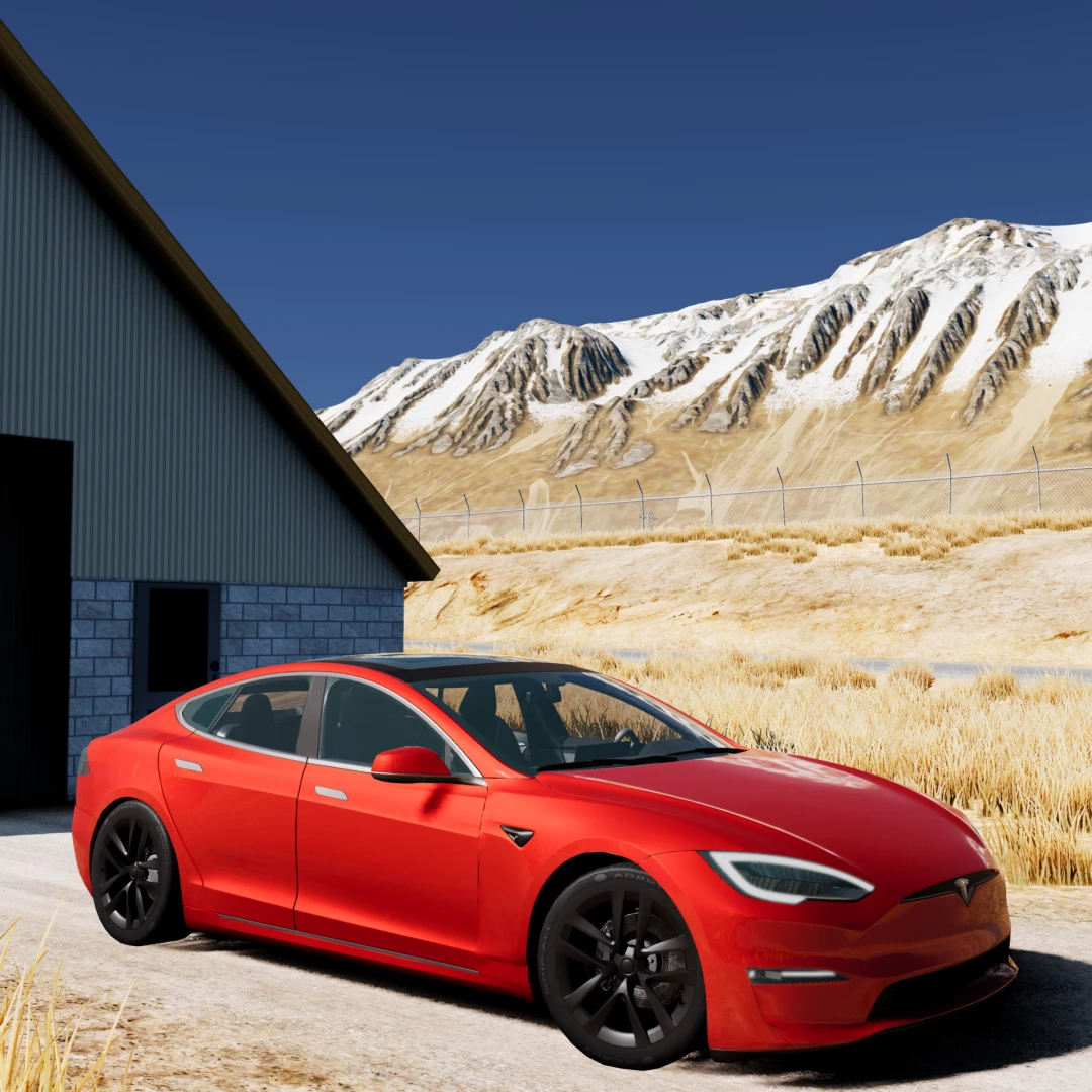 Tesla Model S 1 - BeamNG.drive