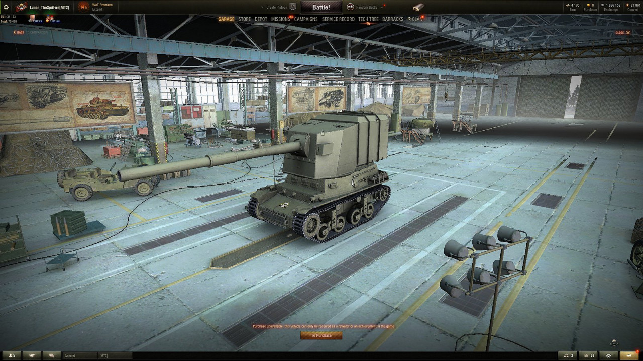 Replacing the MTLS-1G14's turret with the FV 4005's turret