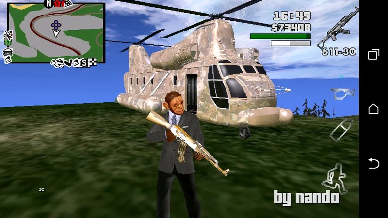 Helicóptero Cargobob GTA San Andreas