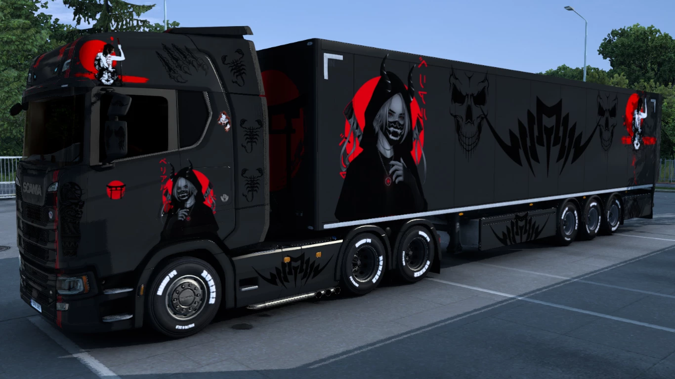 Shadow Anime [ Samurai ] Skin 1.40 - 1.45 - ETS 2