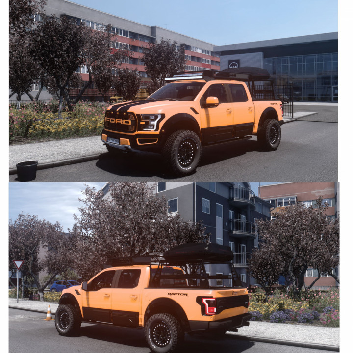 FORD RAPTOR MEGA MOD