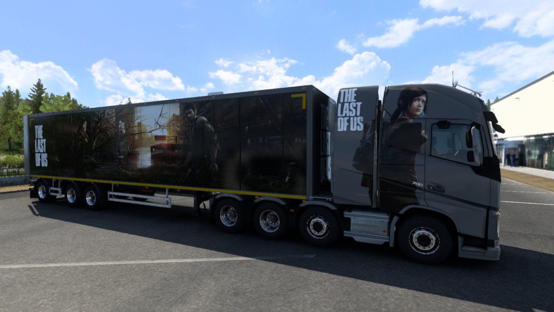 The Last of Us Part I - Skin Truck Volvo and Trailers