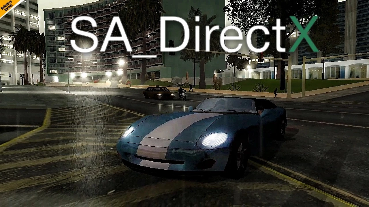 GTA San Andreas Definitive Edition Graphics for SA Mobile Mod